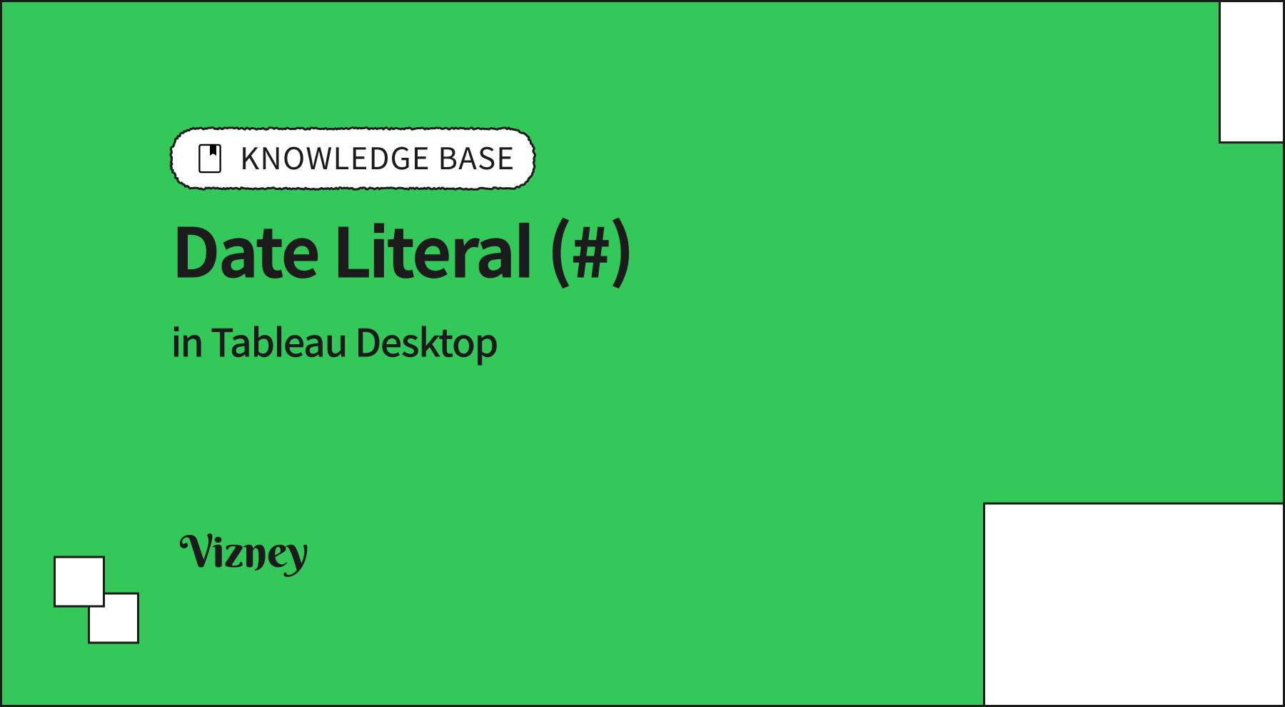 태블로 계산식에서 날짜 상수 입력하기